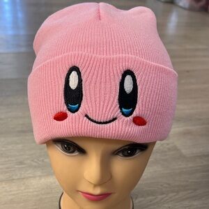 Pink Kirby Beanie